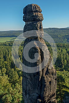 Pfaffenstein, Barbarine, SÃ¤chsische Schweiz, Germany photo