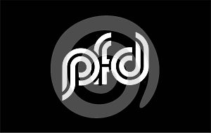 PFD Creative Unique Modern Letter Logo Design