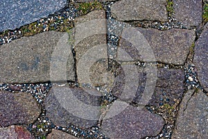Old pavement in a german old town