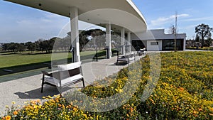 PGA Catalunya Golf Resort in spring