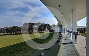 PGA Catalunya Golf Resort in spring