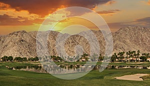 Pga West golf course, Palm Springs, California