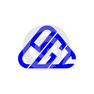 PGI letter logo creative design with vector graphic, PGI