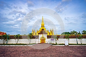 Pha That Luang(Gold Pagoda) Vientiane, Laos