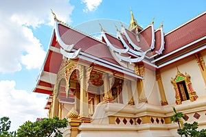 Pha That Luang stupa in Vientiane