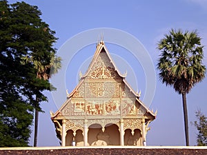 Pha That Luang temple, Vientiane, LAOS