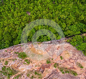 Pha Taem Cliff national park