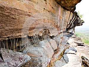 Pha Taem National Park in Ubon Ratchathani province , Thaila