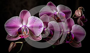 A beautiful photograph of Phalaenopsis photo