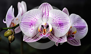 A beautiful photograph of Phalaenopsis photo