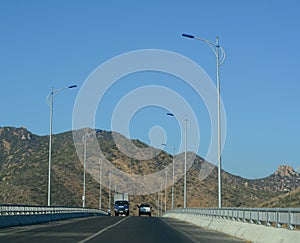 Phan Thiet road in Binhthuan province