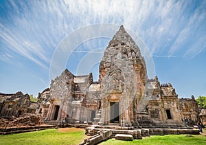 Phanom rung historical park or Prasat Phanom Rung temple Located in Buriram Province,Thailand