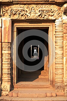 Phanom Rung Stone Castle Ruin of Buriram Thailand