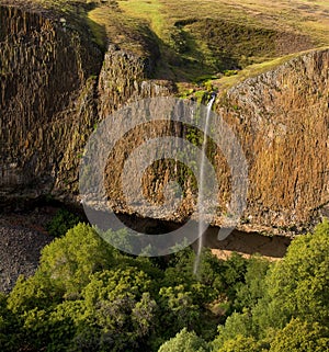 Phantom Falls in Late Afternoon