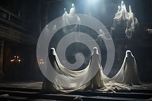 Phantom Opera House Ghosts Ghostly figures