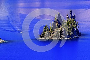 Phantom Ship Island Crater Lake Oregon photo