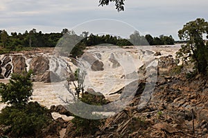 Phapheng waterfall, Laos