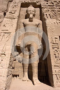Pharaoh at Abu Simbel, Ancient Egypt Travel