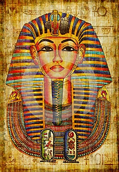 Pharaoh drawing photo