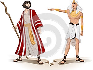 Pharaoh Sends Moses Away For Passover