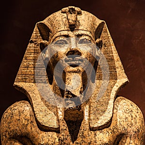 Pharaoh statue