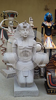 Pharaoh Statues