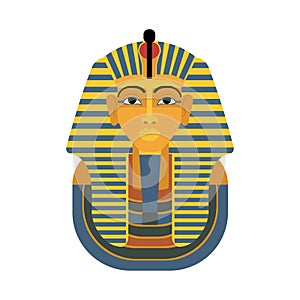 Pharaon Tutankhamun golden mask