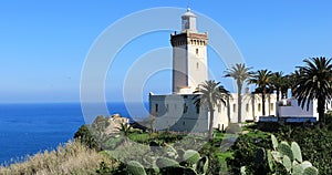 Phare Cap Spartel Lighthouse near Tangier, Morocco