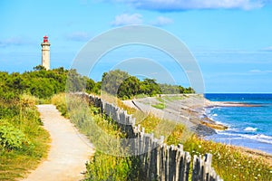 Phare des Baleines Lighthouse Ile de Re, France