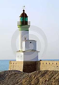 Phare du Treport, lighthouse in Normandy