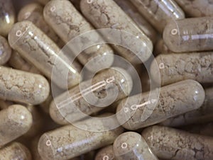Pharmaceutical industry capsules medication health pharmacy vitamins dosage photo