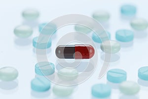 Pharmaceutical madicine capsule