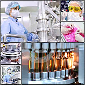 Pharmaceutical Manufacturing Technology- Collage