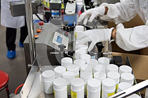 Pharmaceutical Packaging-Assembly line photo
