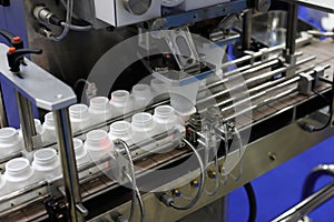 Pharmaceutical packaging line photo