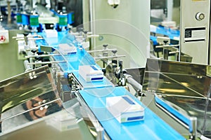 Pharmaceutical production line photo