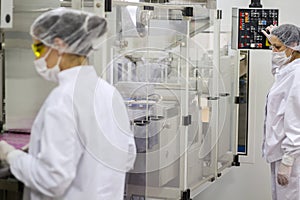 Pharmaceutical Production Line Workers