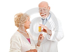 Pharmacist Giving Instructions