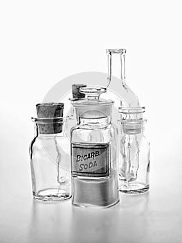 Pharmacy Bottle of Bicarb Soda