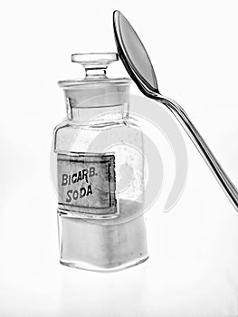 Pharmacy Bottle of Bicarb Soda