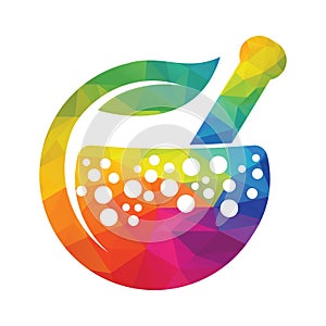 Pharmacy Concept Logo Design.