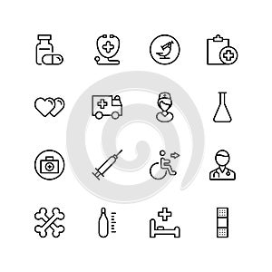 Pharmacy flat icon