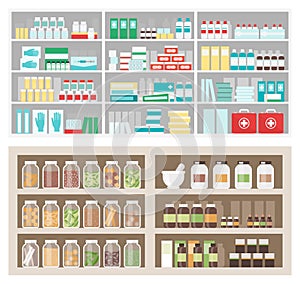 Pharmacy and herbalist's shop