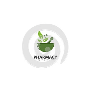 pharmacy logo icon vector template