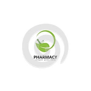 pharmacy logo icon vector template