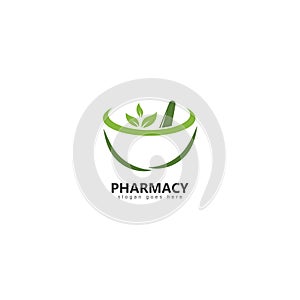pharmacy logo icon vector template