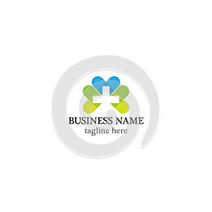 Pharmacy logo template vector