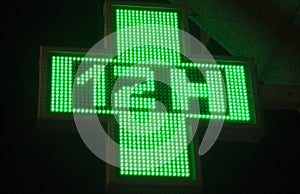 Pharmacy neon light chemists sign