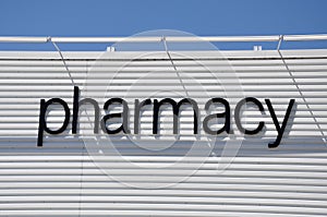 Pharmacy signage photo