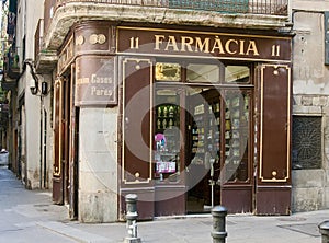 Pharmacy store in Barcelona
